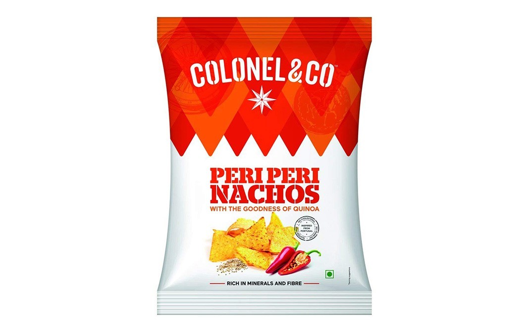 Colonel & Co Peri Peri Nachos    Pack  60 grams